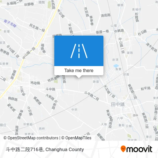 斗中路二段716巷地圖