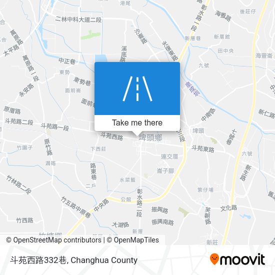 斗苑西路332巷 map