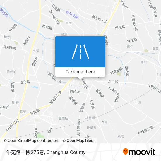 斗苑路一段275巷地圖