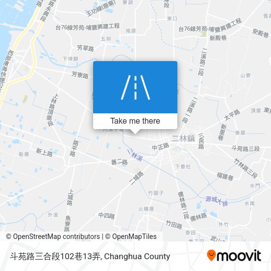 斗苑路三合段102巷13弄地圖