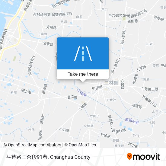 斗苑路三合段91巷地圖