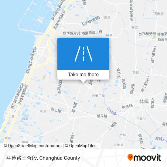 斗苑路三合段 map