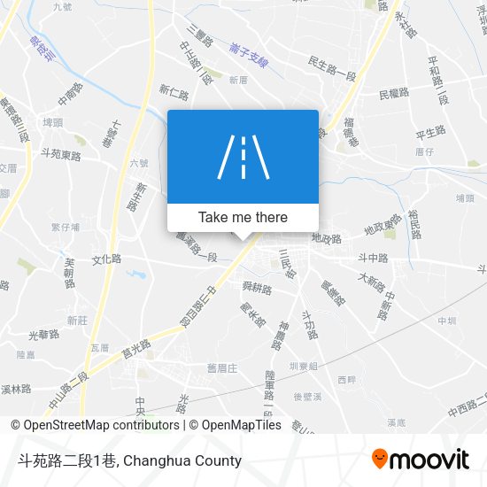斗苑路二段1巷地圖