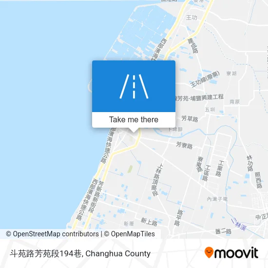 斗苑路芳苑段194巷地圖