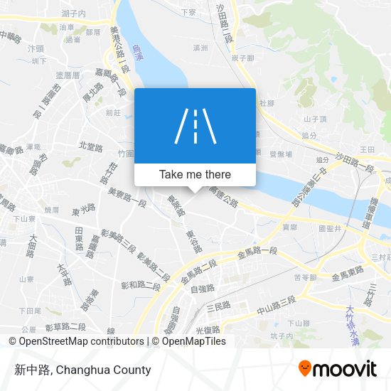 新中路 map