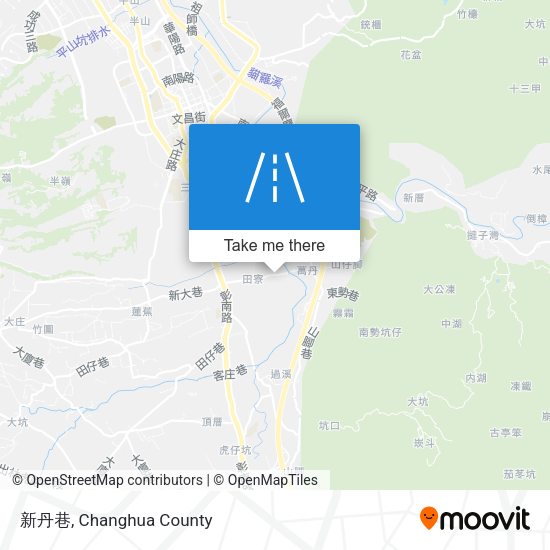 新丹巷地圖