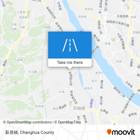 新厝橋 map