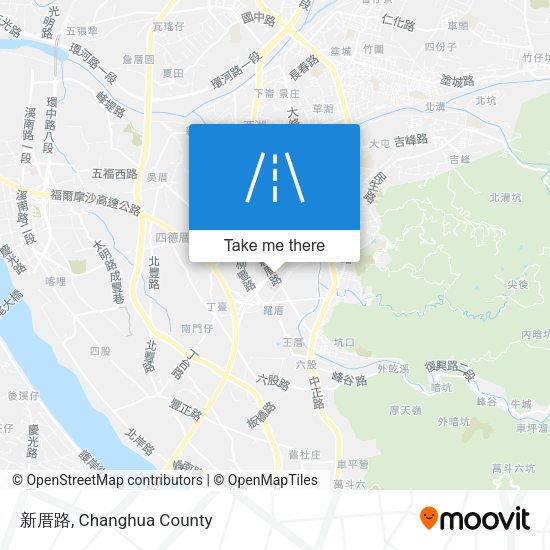 新厝路 map