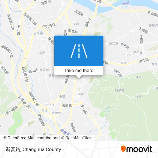 新富路 map