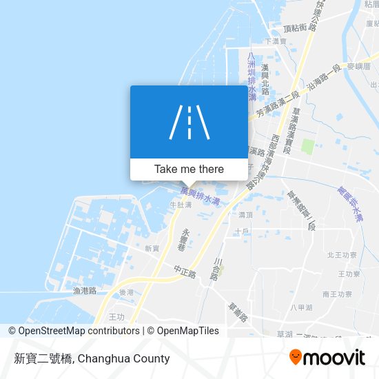 新寶二號橋 map