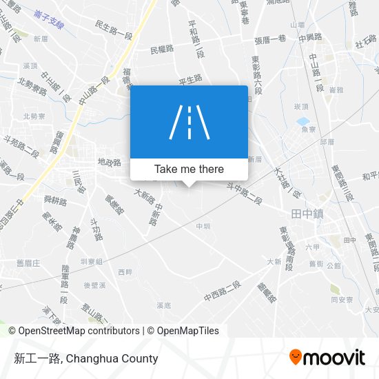 新工一路 map