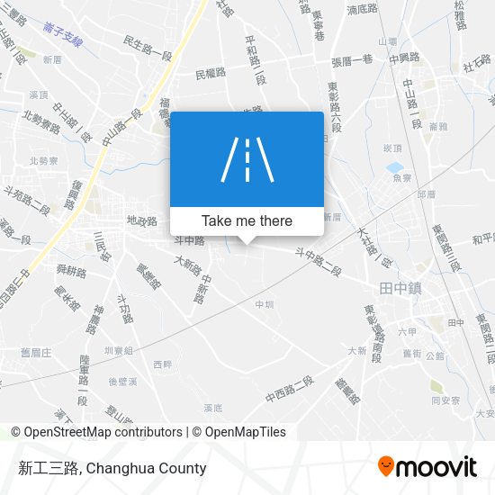 新工三路 map