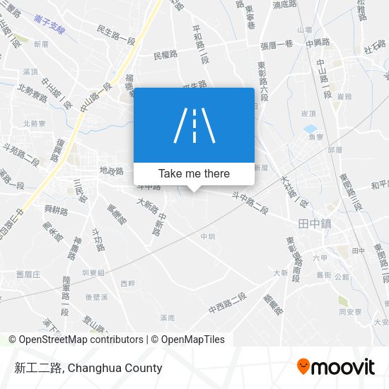 新工二路地圖