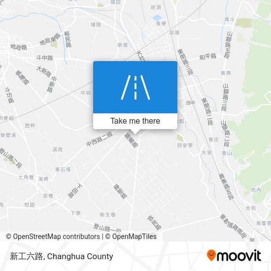 新工六路地圖