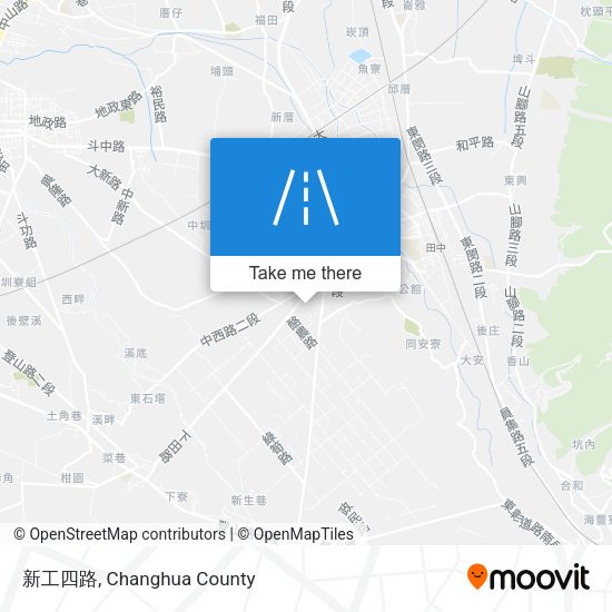 新工四路地圖