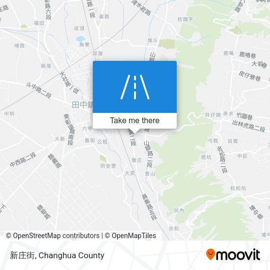 新庄街地圖