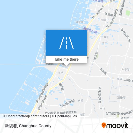 新復巷 map