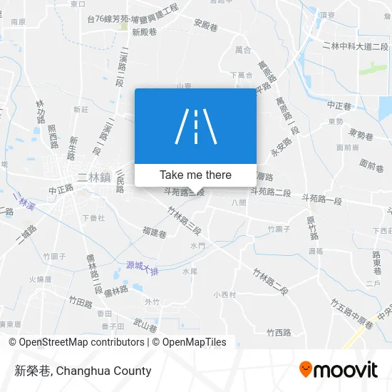 新榮巷 map