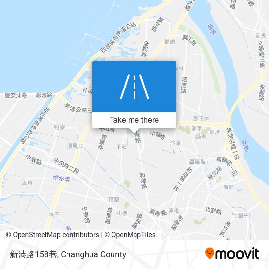 新港路158巷地圖