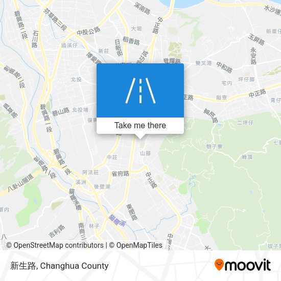 新生路 map