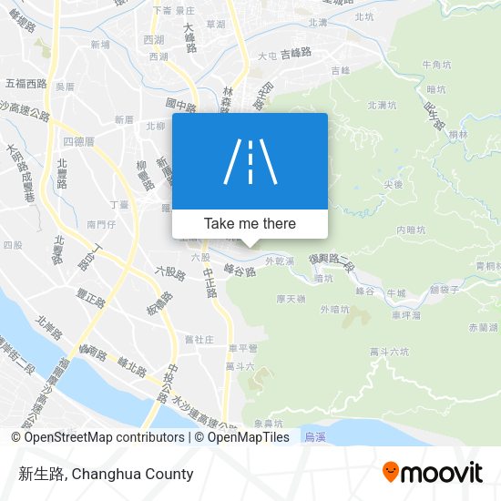 新生路 map