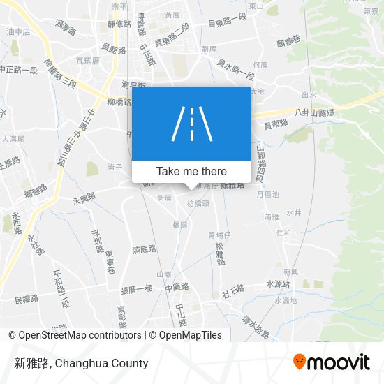 新雅路 map