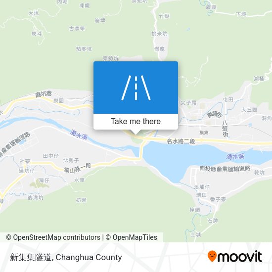 新集集隧道 map
