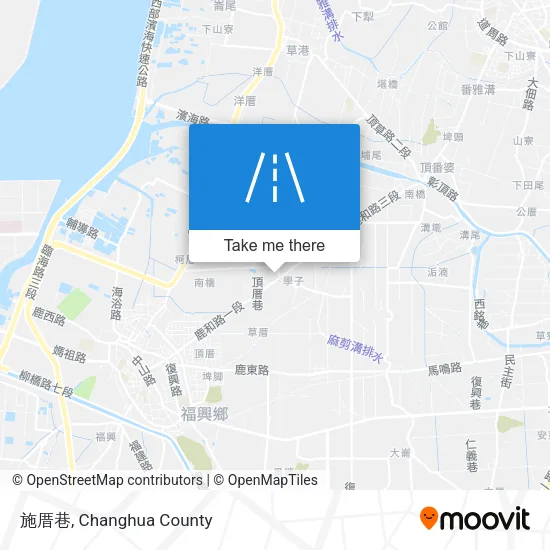 施厝巷地圖