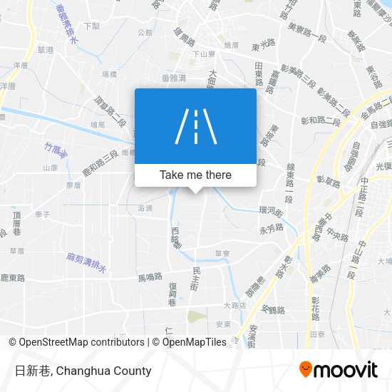 日新巷地圖