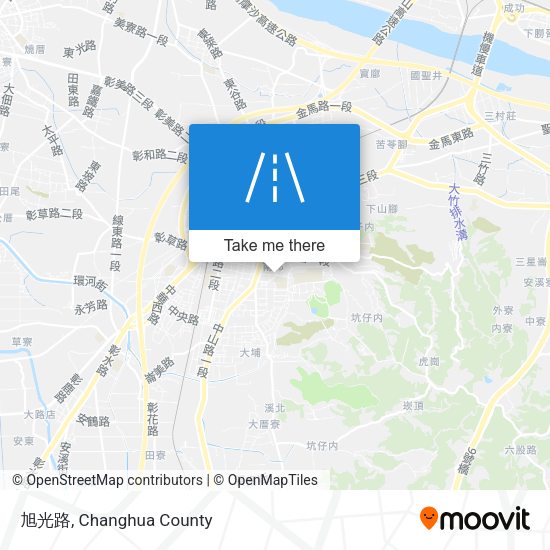 旭光路 map