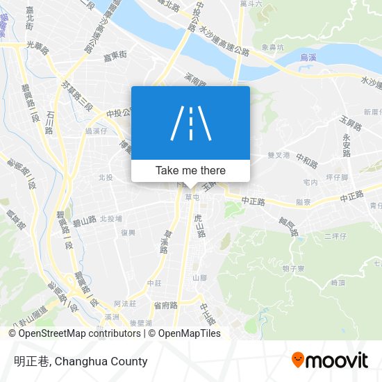 明正巷地圖