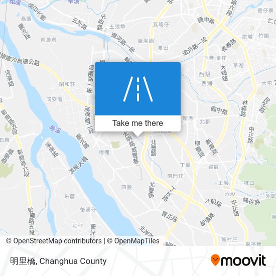 明里橋 map