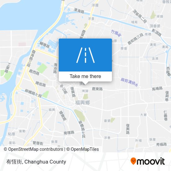 有恆街 map