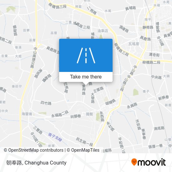 朝奉路 map