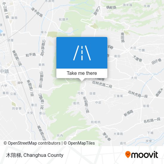 木階梯 map