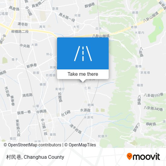 村民巷 map