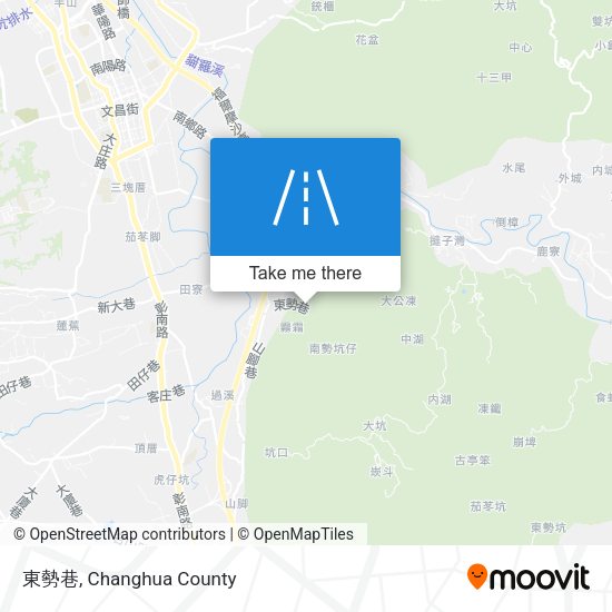 東勢巷地圖
