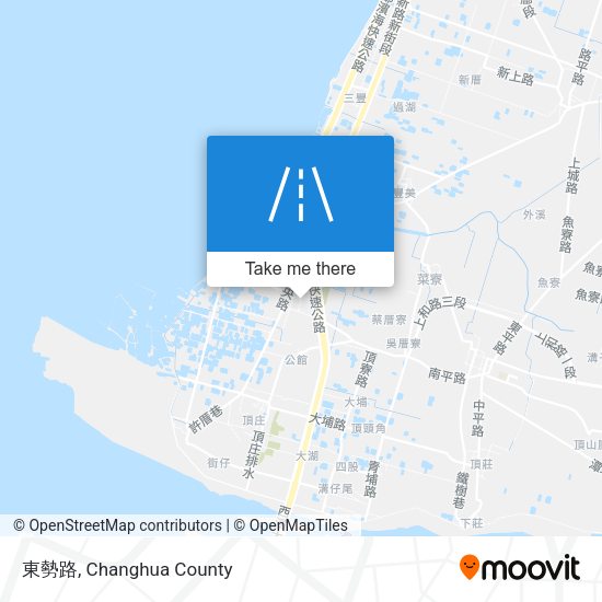 東勢路地圖