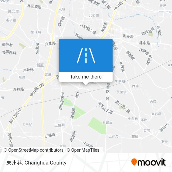 東州巷地圖