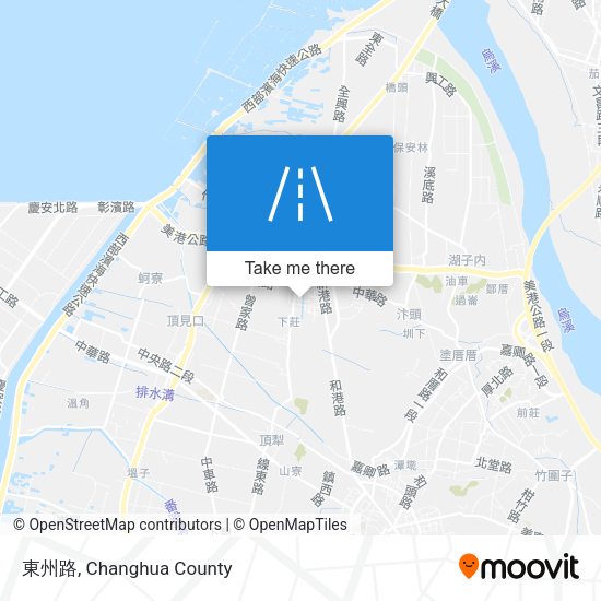 東州路地圖