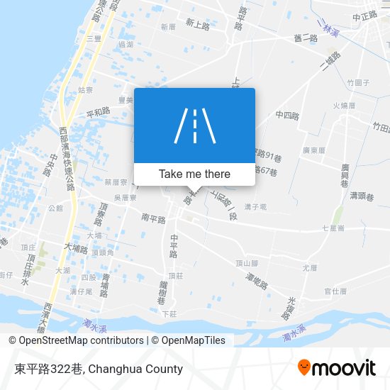 東平路322巷 map