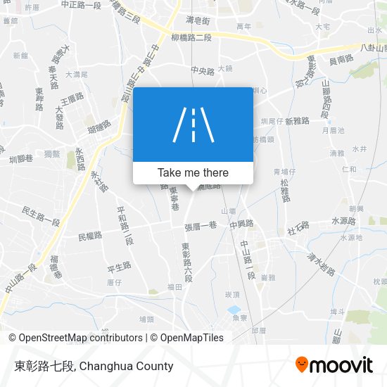 東彰路七段地圖