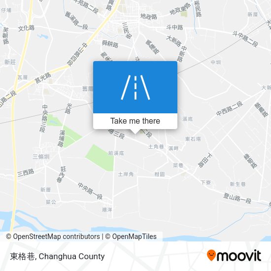 東格巷地圖