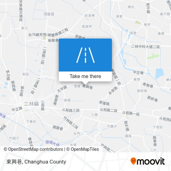 東興巷地圖