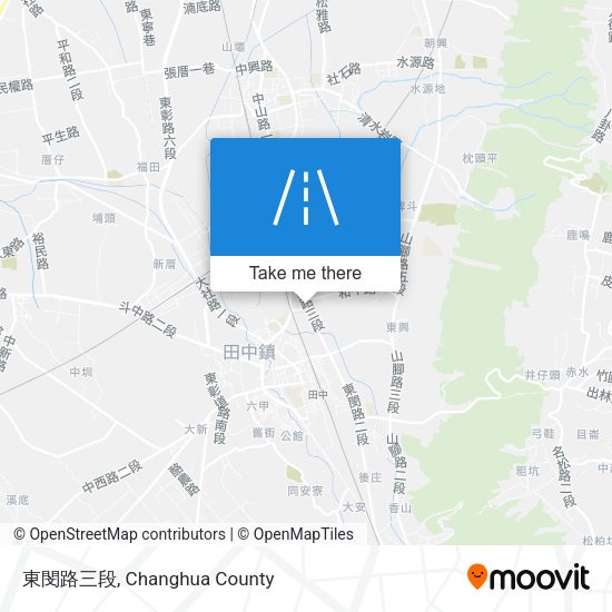 東閔路三段 map