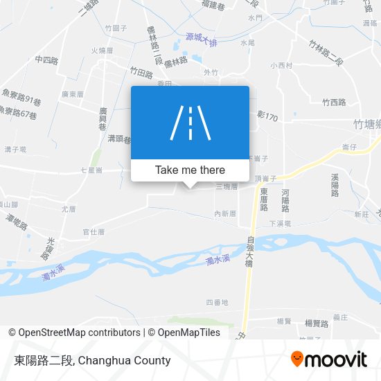 東陽路二段地圖