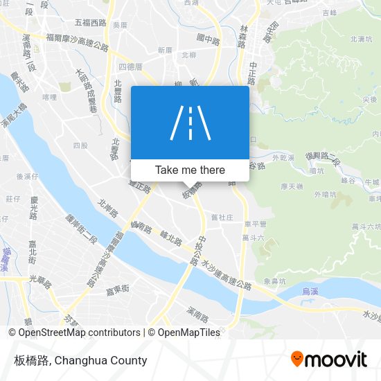 板橋路地圖