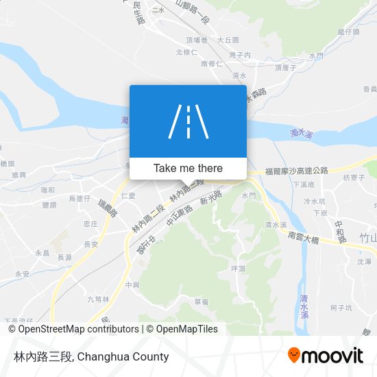 林內路三段地圖