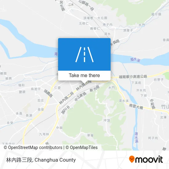 林內路三段 map