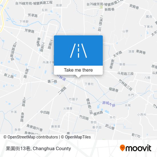 果園街13巷地圖